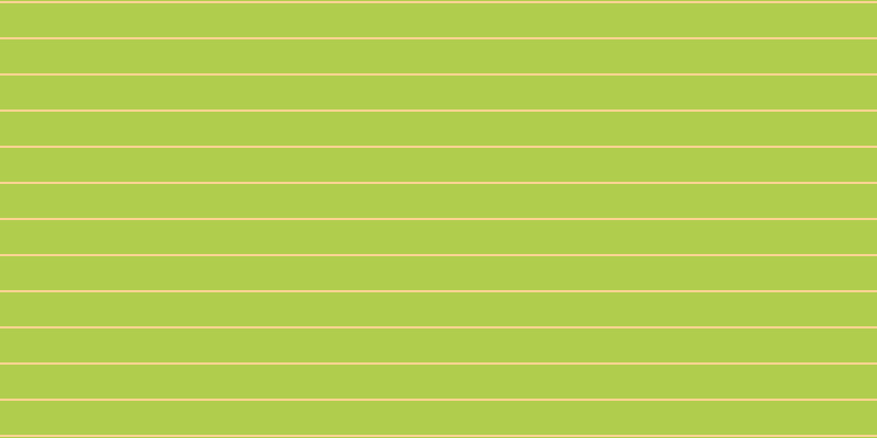 #b1cd4e, #fcd393 horizontal lines, two pixels wide, thirty-one pixels apart