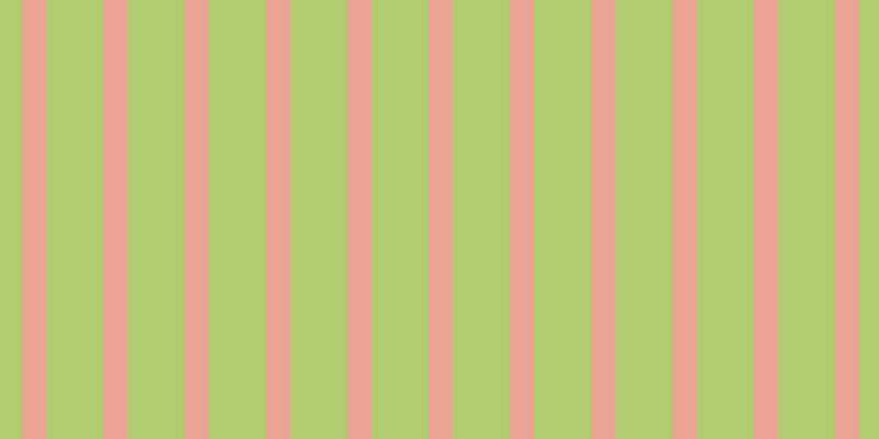 #b1cd6f, #eba393 vertical lines, twenty-two pixels wide, fifty-two pixels apart