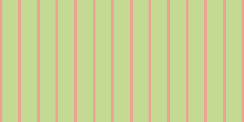 #b1cd6f (75%), #eba393 vertical lines, nine pixels wide, fifty-two pixels apart