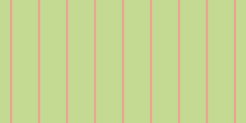 #b1cd6f (75%), #eba393 vertical lines, seven pixels wide, eighty-four pixels apart