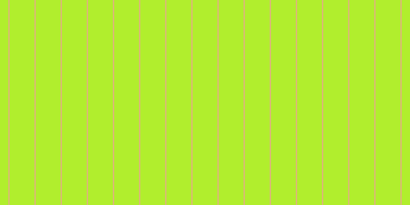 #b1ee2d, #eba393 vertical lines, two pixels wide, forty-nine pixels apart