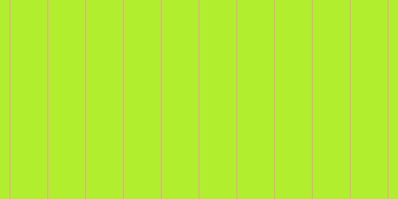 #b1ee2d, #eba393 vertical lines, two pixels wide, seventy-four pixels apart