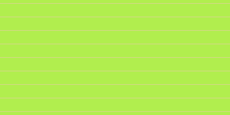 #b1ee4e, #dbd393 horizontal lines, two pixels wide, forty-five pixels apart