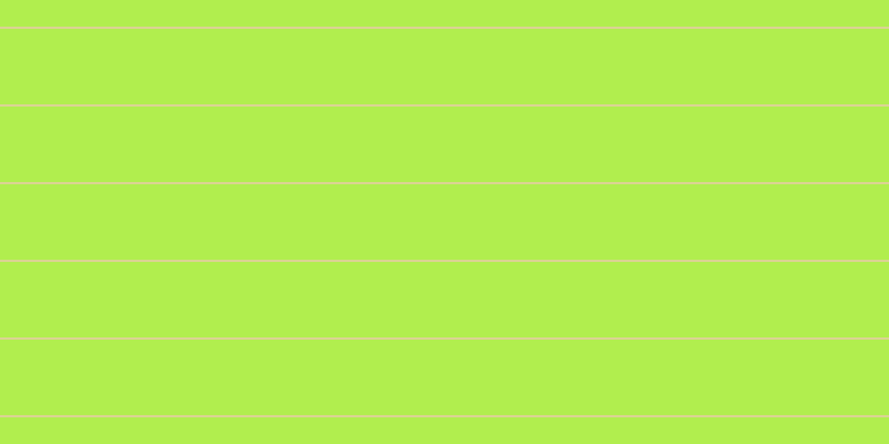 #b1ee4e, #dbd393 horizontal lines, two pixels wide, sixty-eight pixels apart