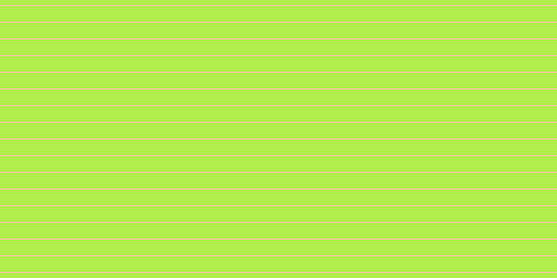 #b1ee4e, #fcd393 horizontal lines, two pixels wide, twenty-two pixels apart