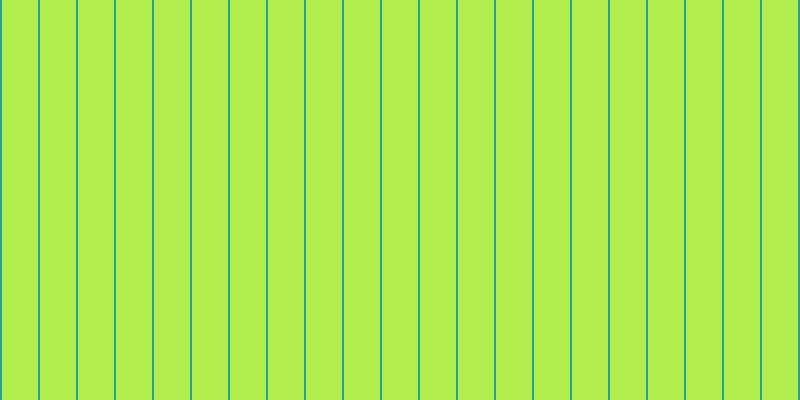 #b1ee4e, #25a393 vertical lines, two pixels wide, thirty-six pixels apart