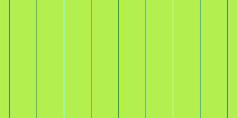 #b1ee4e, #46a393 vertical lines, two pixels wide, ninety pixels apart