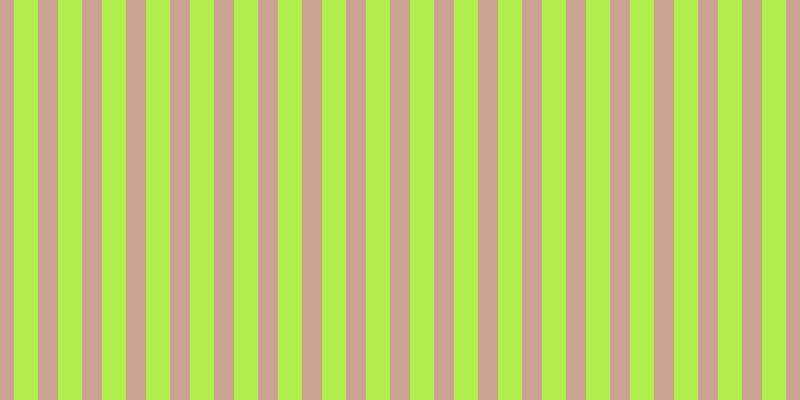 #b1ee4e, #caa393 vertical lines, twenty pixels wide, twenty-four pixels apart