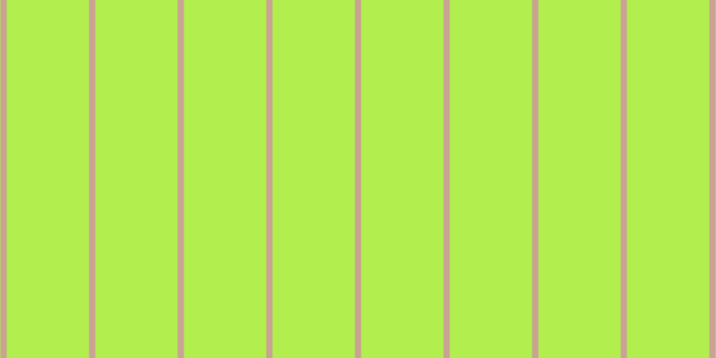 #b1ee4e, #caa393 vertical lines, seven pixels wide, ninety-two pixels apart