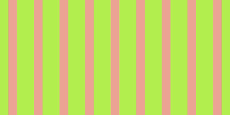 #b1ee4e, #eba393 vertical lines, thirty pixels wide, fifty-nine pixels apart
