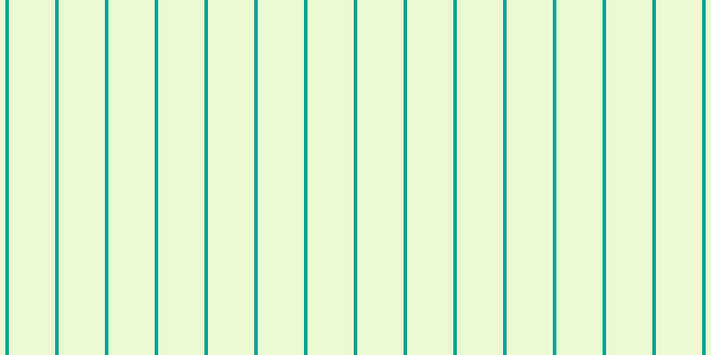 #b1ee4e (25%), #04a393 vertical lines, four pixels wide, fifty-two pixels apart