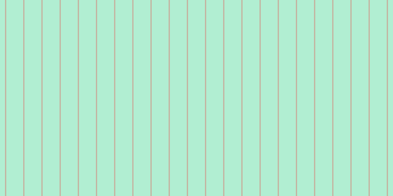 #b1eed2, #caa393 vertical lines, two pixels wide, thirty-five pixels apart