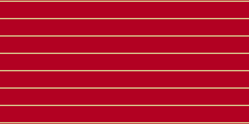 #b20122, #dbd393 horizontal lines, four pixels wide, fifty-two pixels apart