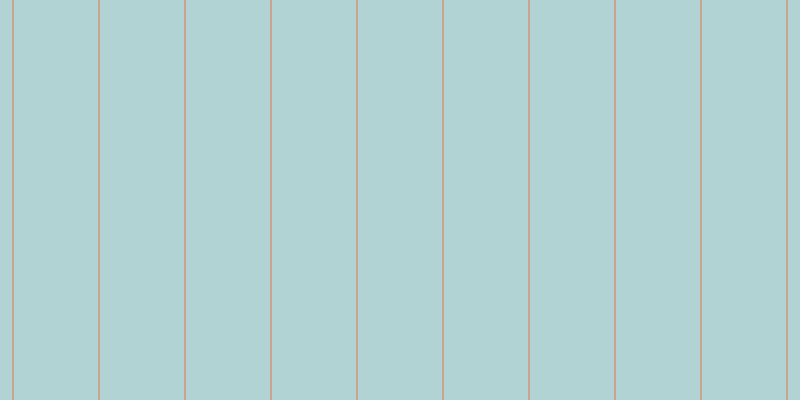 #b2d3d3, #caa393 vertical lines, two pixels wide, eighty-four pixels apart