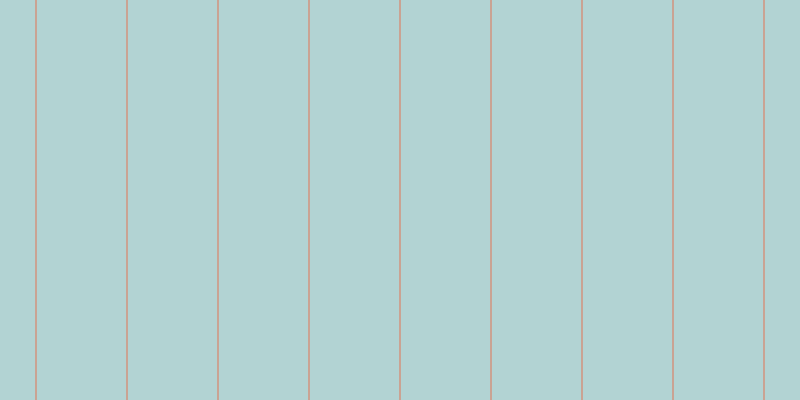 #b2d3d3, #caa393 vertical lines, two pixels wide, eighty-nine pixels apart