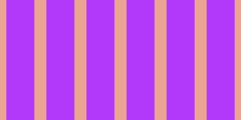 #b339fa, #eba393 vertical lines, forty pixels wide, ninety-three pixels apart