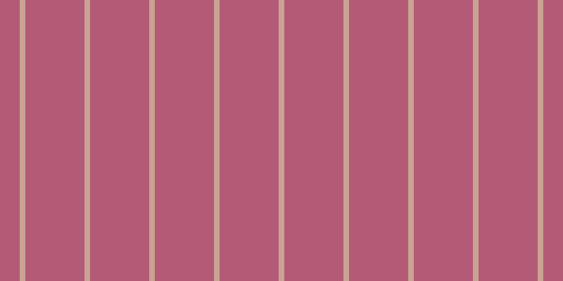#b35a76, #caa393 vertical lines, eight pixels wide, eighty-four pixels apart