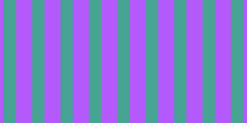 #b35afa, #46a393 vertical lines, forty pixels wide, fifty-two pixels apart