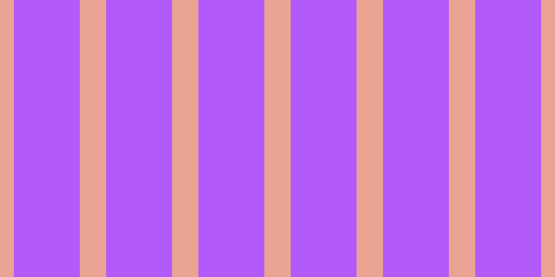 #b35afa, #eba393 vertical lines, thirty-eight pixels wide, ninety-five pixels apart