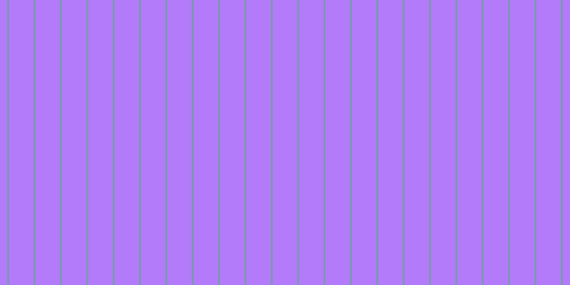 #b37bfa, #67a393 vertical lines, two pixels wide, thirty-five pixels apart