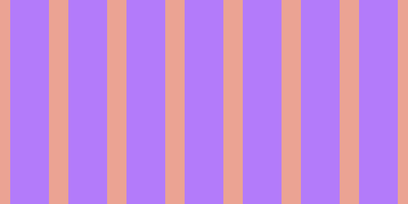 #b37bfa, #eba393 vertical lines, thirty-eight pixels wide, seventy-six pixels apart