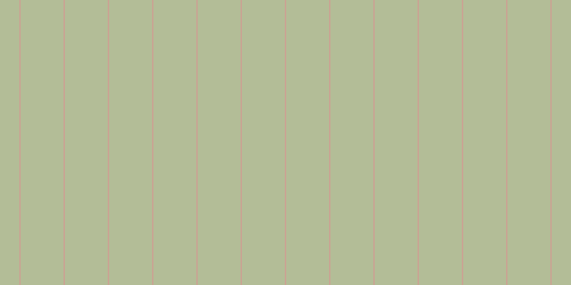 #b3bd97, #caa393 vertical lines, two pixels wide, sixty pixels apart