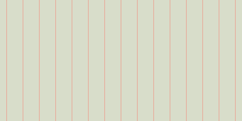 #b3bd97 (50%), #eba393 vertical lines, two pixels wide, fifty-two pixels apart