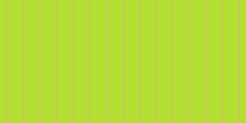 #b3de34, #eba393 vertical lines, two pixels wide, fifty-two pixels apart