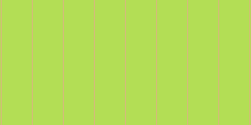 #b3de55, #eba393 vertical lines, two pixels wide, ninety-seven pixels apart