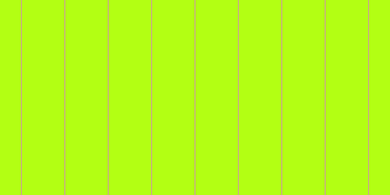 #b3ff13, #caa393 vertical lines, two pixels wide, eighty-seven pixels apart