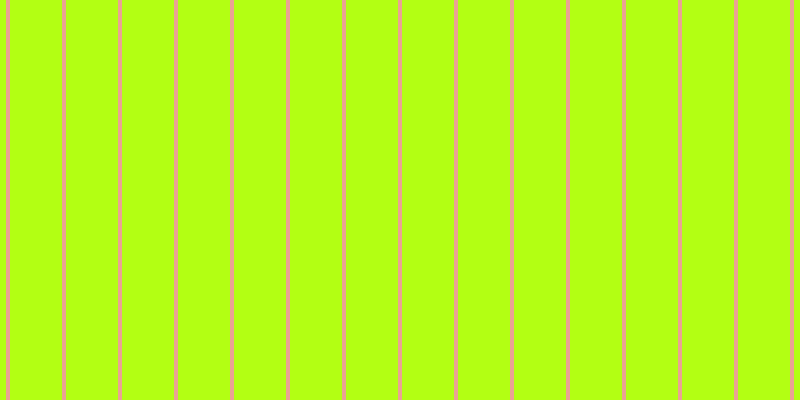 #b3ff13, #eba393 vertical lines, four pixels wide, fifty-two pixels apart