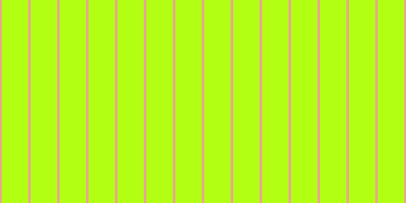 #b3ff13, #eba393 vertical lines, five pixels wide, fifty-two pixels apart