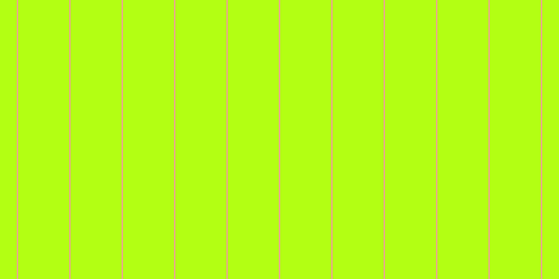#b3ff13, #eba393 vertical lines, two pixels wide, seventy-three pixels apart