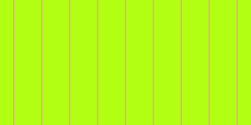 #b3ff13, #eba393 vertical lines, four pixels wide, eighty-five pixels apart