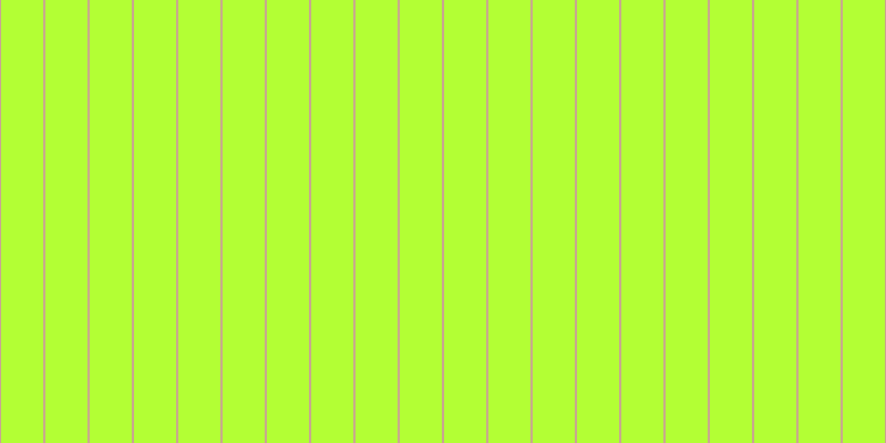 #b3ff34, #caa393 vertical lines, two pixels wide, thirty-eight pixels apart