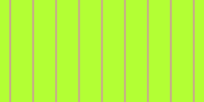 #b3ff34, #caa393 vertical lines, seven pixels wide, eighty-three pixels apart