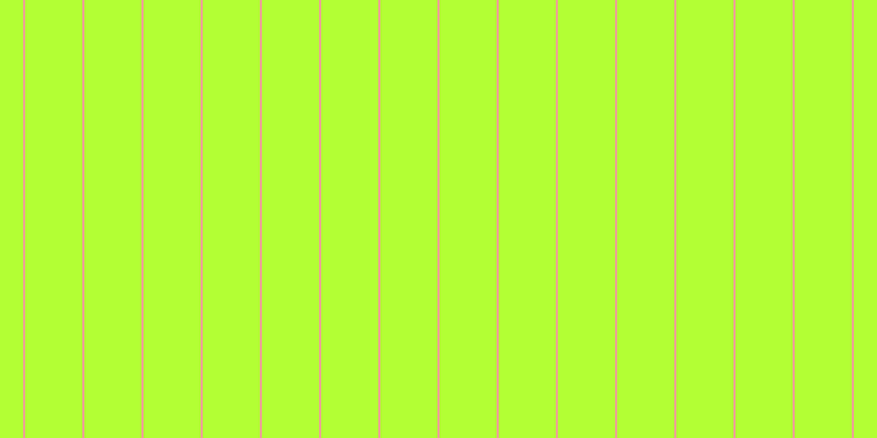 #b3ff34, #eba393 vertical lines, two pixels wide, fifty-two pixels apart