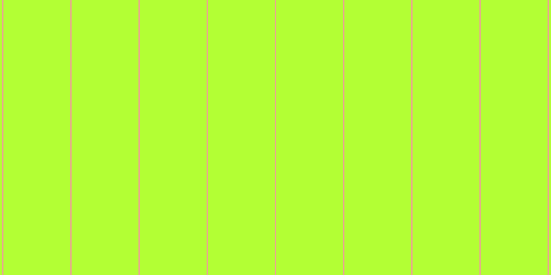 #b3ff34, #eba393 vertical lines, two pixels wide, ninety-seven pixels apart