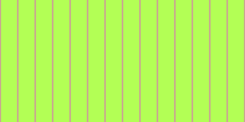 #b3ff55, #caa393 vertical lines, five pixels wide, fifty-two pixels apart