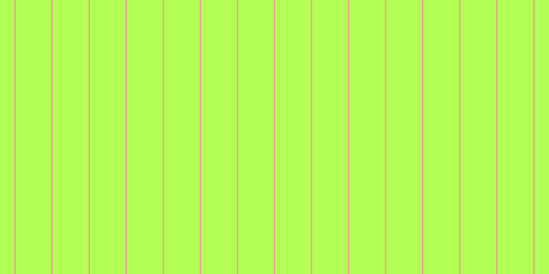 #b3ff55, #eba393 vertical lines, two pixels wide, fifty-two pixels apart