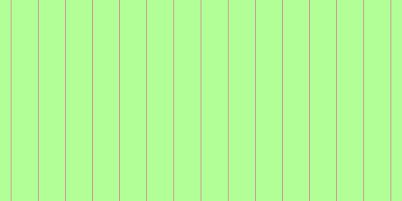 #b3ff97, #caa393 vertical lines, two pixels wide, fifty-two pixels apart