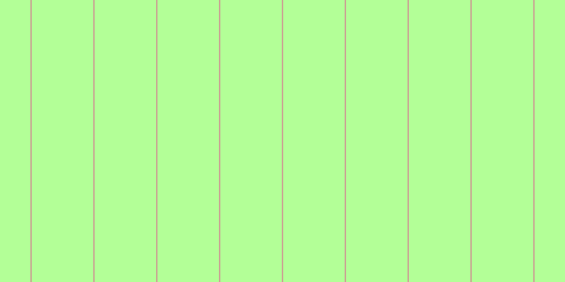 #b3ff97, #caa393 vertical lines, two pixels wide, eighty-seven pixels apart