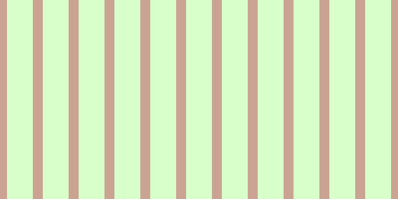 #b3ff97 (50%), #caa393 vertical lines, twenty pixels wide, fifty-two pixels apart