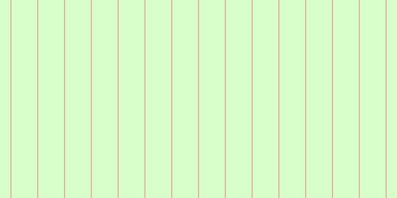 #b3ff97 (50%), #eba393 vertical lines, two pixels wide, fifty-two pixels apart