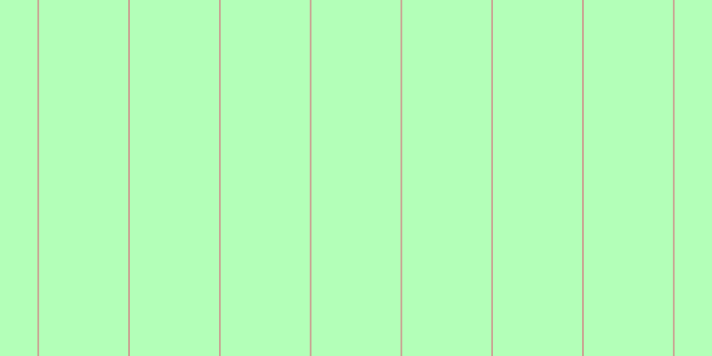 #b3ffb8, #caa393 vertical lines, two pixels wide, one hundred pixels apart