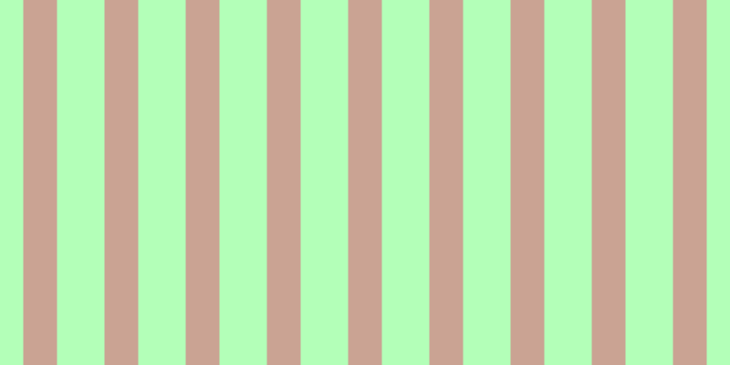 #b3ffb8, #caa393 vertical lines, thirty-seven pixels wide, fifty-two pixels apart