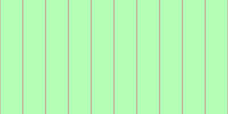 #b3ffb8, #caa393 vertical lines, four pixels wide, seventy-six pixels apart