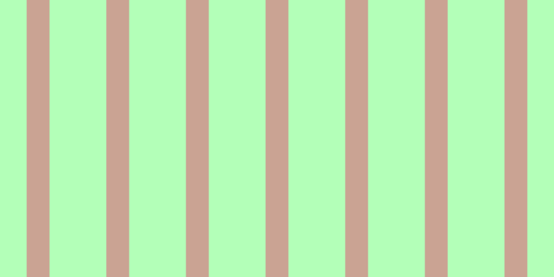 #b3ffb8, #caa393 vertical lines, thirty-three pixels wide, eighty-two pixels apart