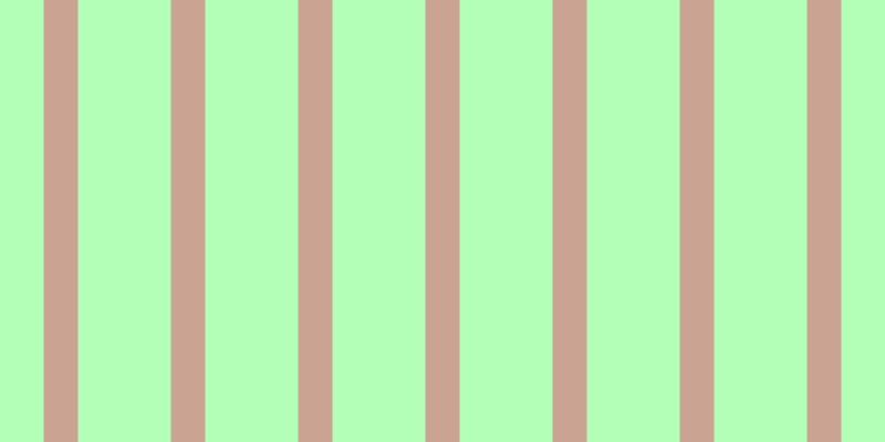 #b3ffb8, #caa393 vertical lines, thirty-one pixels wide, eighty-four pixels apart
