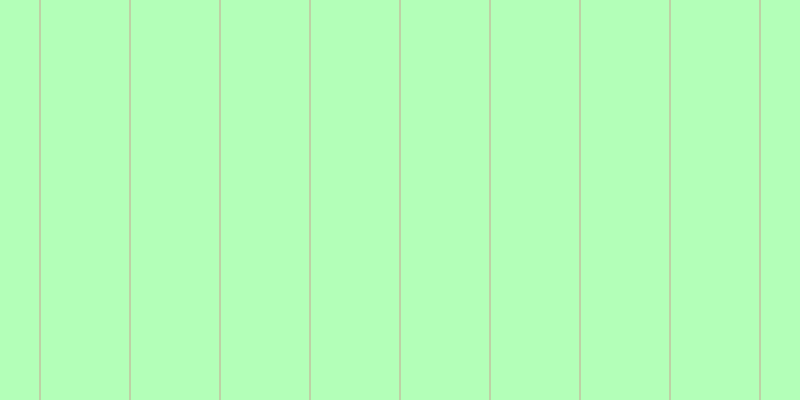 #b3ffb8, #caa393 vertical lines, one pixels wide, eighty-nine pixels apart